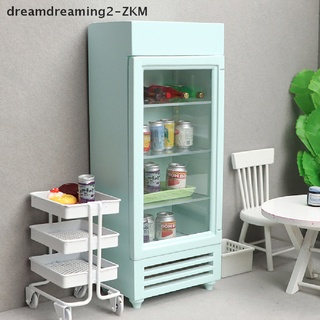 Tủ Lạnh Mini 1 / 12 Trang Trí Nhà Búp Bê 2
