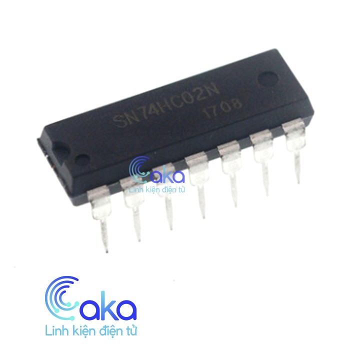 IC logic 74HC02 2-Input NOR SN74HC02N