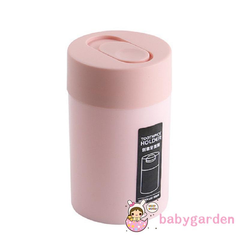 Hũ đựng tăm xỉa răng bằng nhựa cao cấp tiện dụng cho nhà hàng/ khách sạn