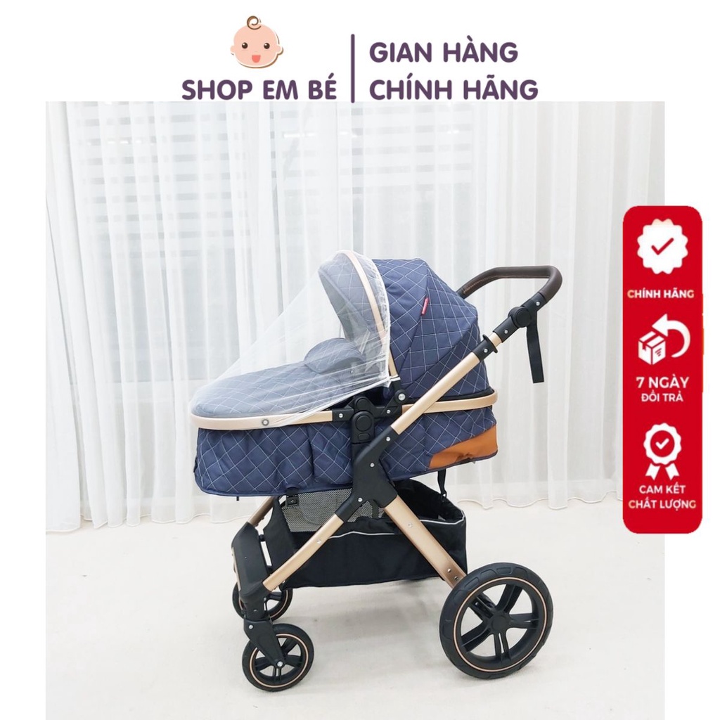 ✥Xe đẩy kèm nôi, 2 chiều 3 tư thế Belecoo phiên bản 2022 cho em bé từ sơ sinh - 4 tuổi 𝗦𝗵𝗼𝗽 𝗘𝗺 𝗕𝗲́