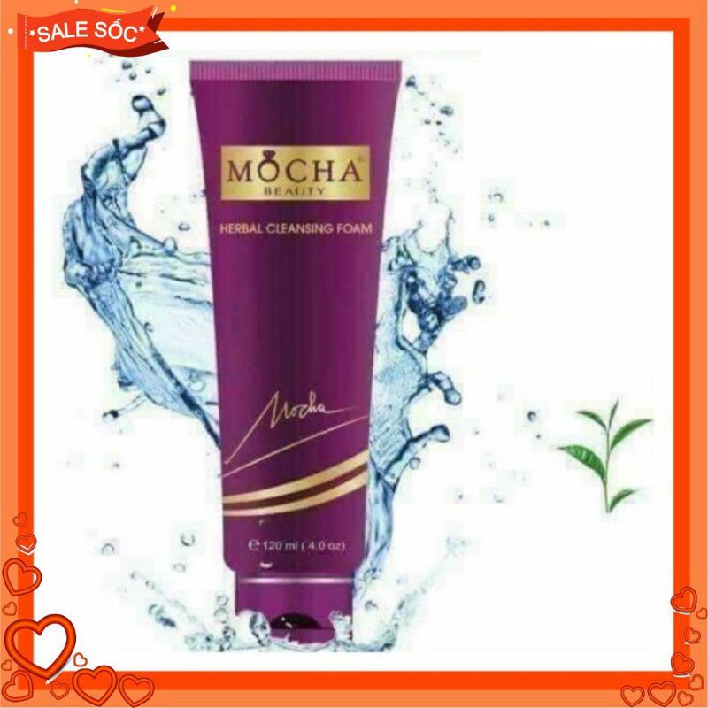 Sữa rửa mặt trà xanh mocha chính hãng 120ml