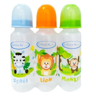 Bộ 3 bình sữa nhựa Pp 250ml gluck baby