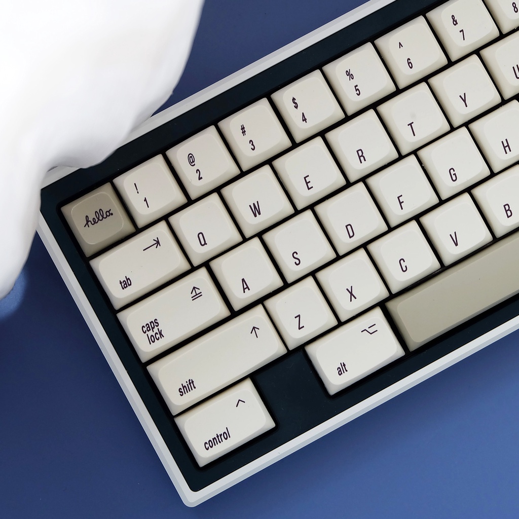 PBT XDA Profile 165 Phím Keycaps Dye Thăng hoa ANSI Layout Theme Keyset cho Bàn phím chơi game Công tắc Cherry MX