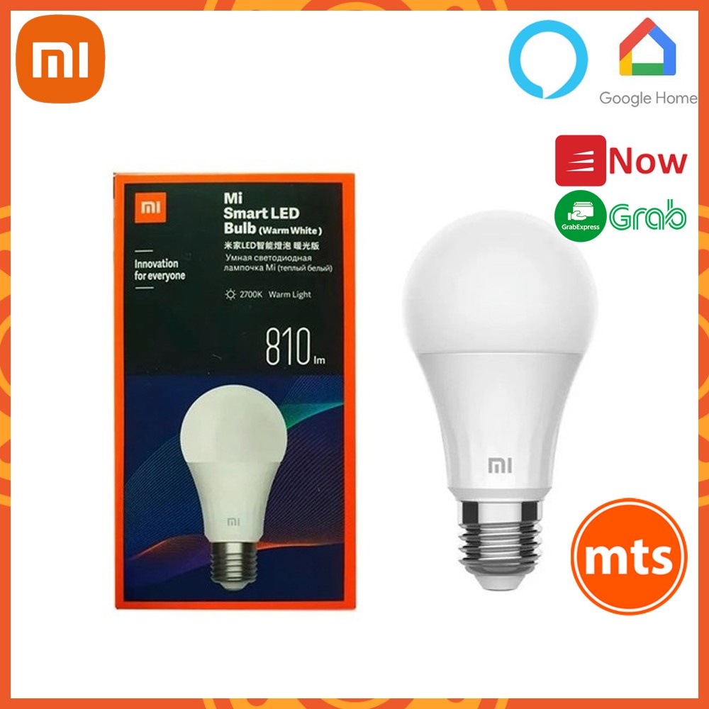 Bóng Đèn LED Thông Minh Xiaomi Smart Led Buld XMBGDP01YLK GPX4026GL 2700K 810 lm Chính Hãng - Minh Tín Shop