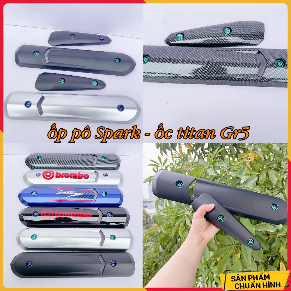 Ốp Pô Spark Gắn Sirius , Ex 2010 Và Chế Lắp Cho Nhiều Loại Xe.