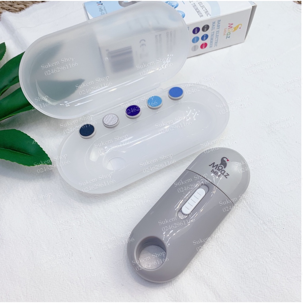 Máy mài móng tay cho bé, máy dũa móng tay cho bé Moaz Bebe MB-015