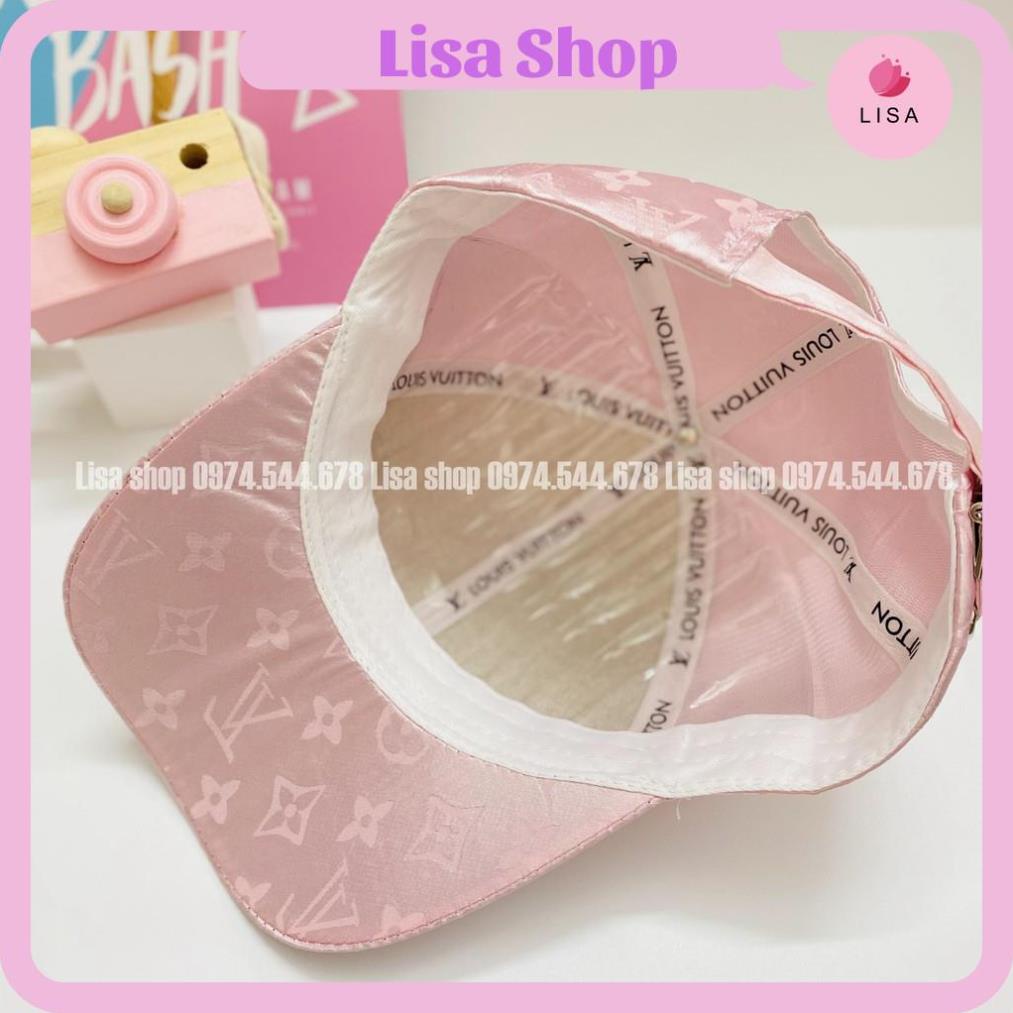 [HÀNG LOẠI 1] Mũ Lưỡi Trai, Nón Kết đính đã chữ kim loại phong cách cực cá tính cho nam nữ Lisa, M32