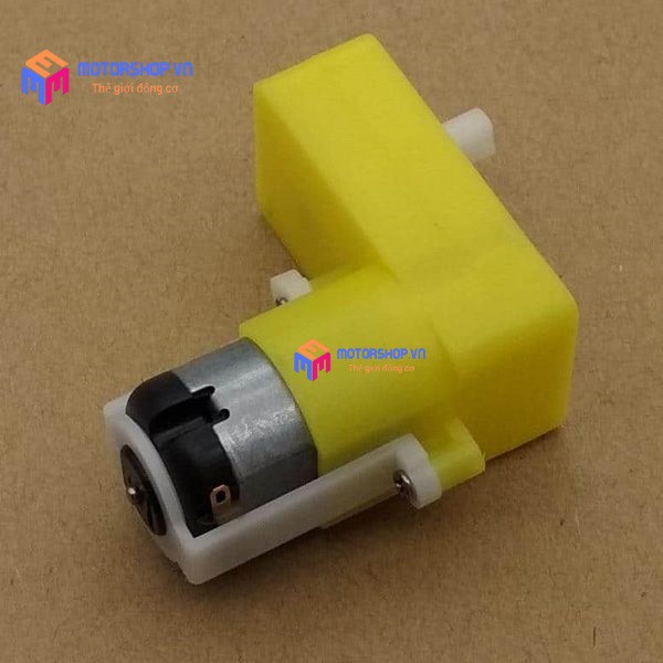 MTS Động Cơ Motor Robot Giảm Tốc Màu Vàng 3-6v chữ L