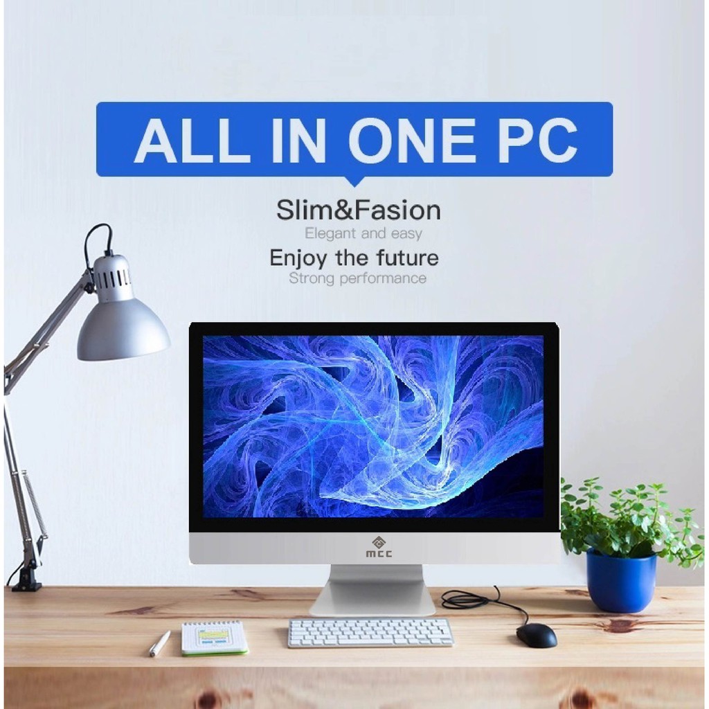 Bộ PC All in ONE (AIO) MCC9482 Home Office Computer CPU i5 9400/ Ram8G/ SSD240G /22inch/ Webcam