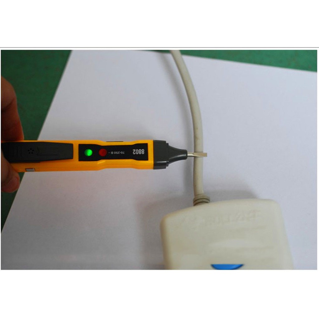 [FREESHIP] Bút thử điện âm tường nhỏ gọn 8802 - thợ điện tại gia không lo chập điện