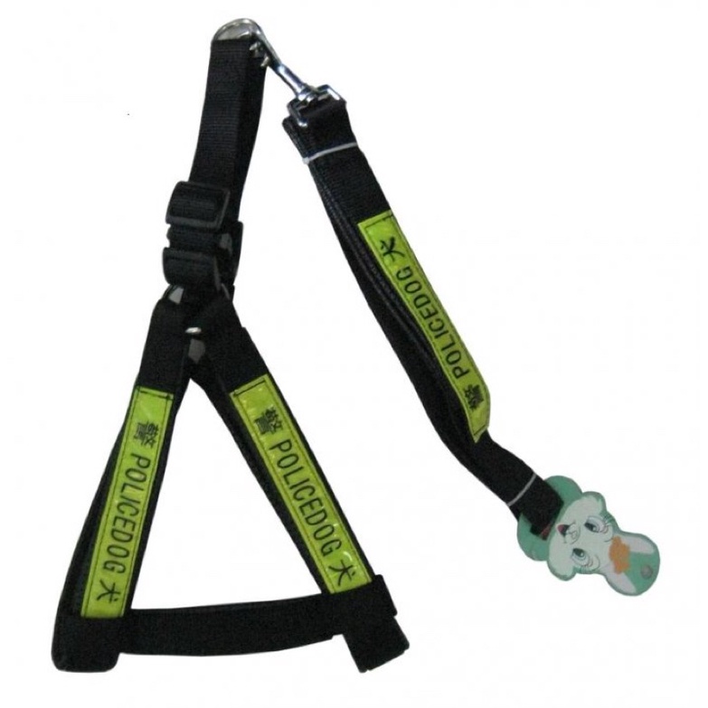 Dây xích chó dây yếm police 😍😍😍💙💙