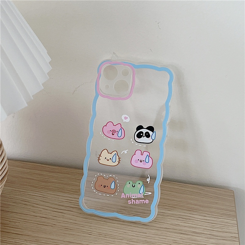 Ốp lưng iphone Ốp Điện Thoại Họa Tiết Động Vật Dành Cho iphone13 12Promax xs / xr / 6Plus-14 Dinuo case