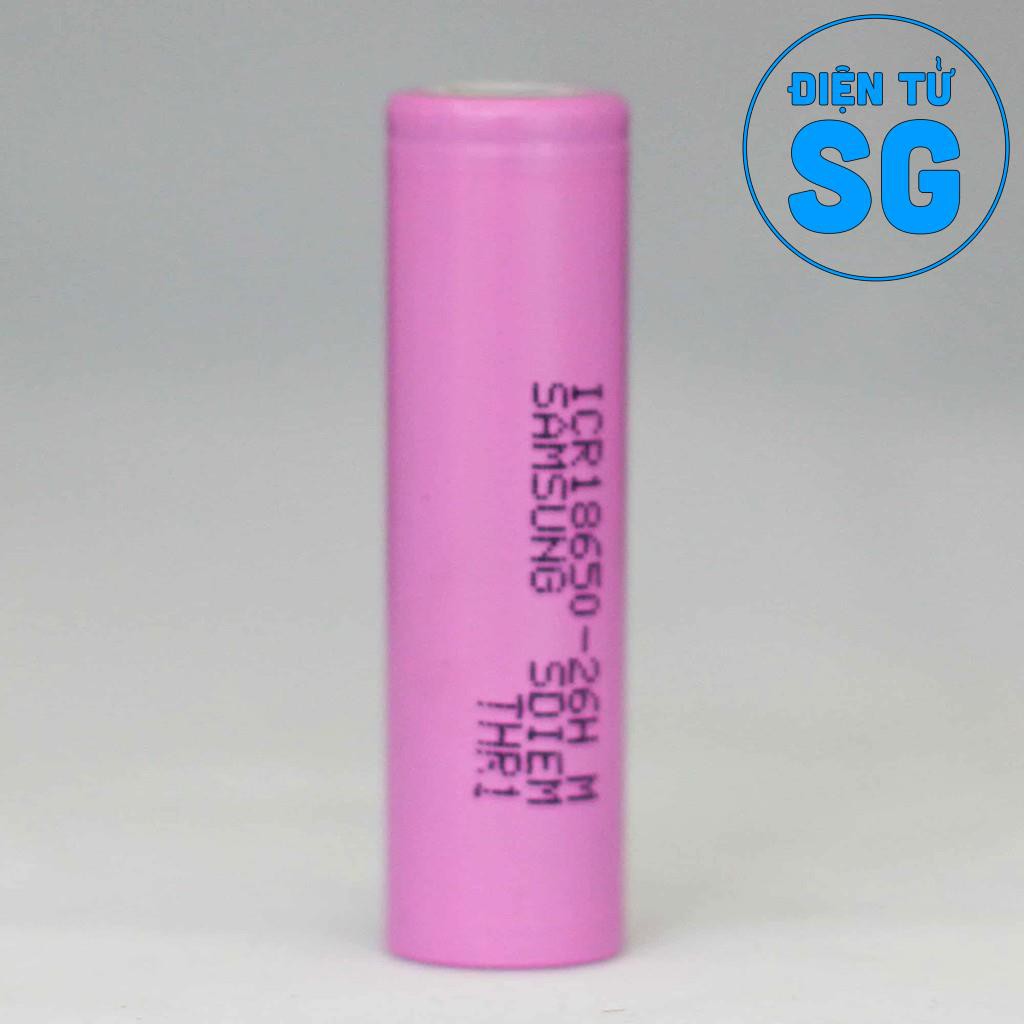 Pin cell 18650 Samsung 2600mAh - BNT8