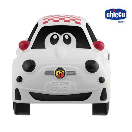 Ô tô tự động Chicco Fiat 500 màu trắng  - 𝗦𝗮𝗺𝗯𝗮𝗯𝘆_𝗢𝗳𝗳𝗶𝗰𝗶𝗮𝗹