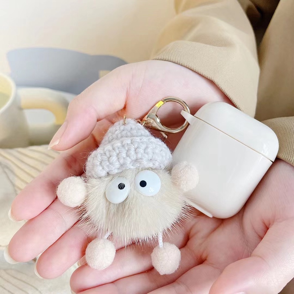 Vỏ bọc TPU bảo vệ hộp sạc tai nghe airpods 1/2 pro kiểu dáng đáng yêu