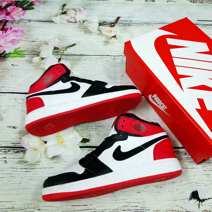 ( Ảnh thật) Giầy jordan 1 đỏ đen full ( tặng box) | BigBuy360 - bigbuy360.vn