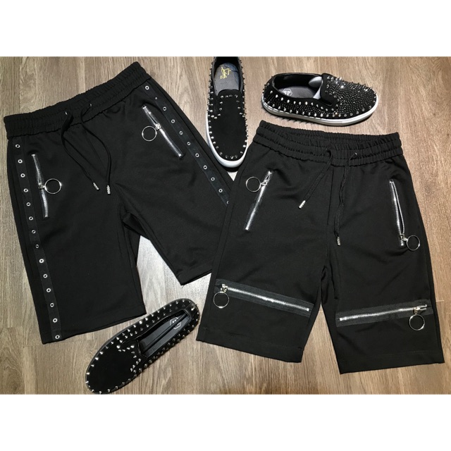 Quần ngố Zip nỉ mỏng | BigBuy360 - bigbuy360.vn