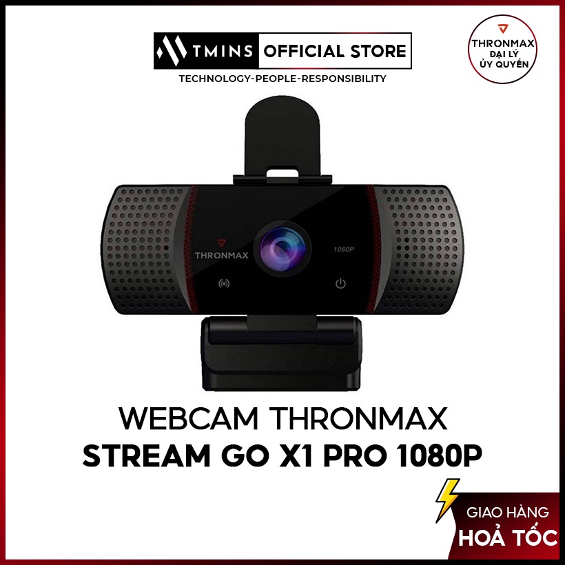 Webcam Thronmax Stream GO X1 PRO 1080P Hàng chính hãng (Bảo hành 12 tháng)