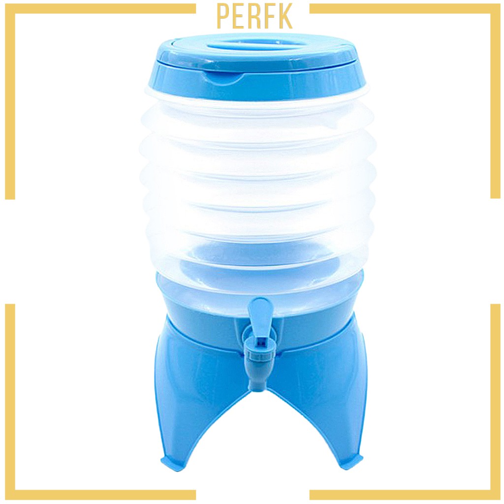 Xô Đựng Nước 5.5L Có Thể Gấp Gọn Tiện Dụng Mang Theo Du Lịch / Leo Núi