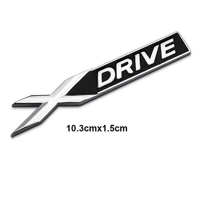 Logo Chữ Xdriver, Edriver, 5driver Dán Trang Trí Xe ô Tô MS-117