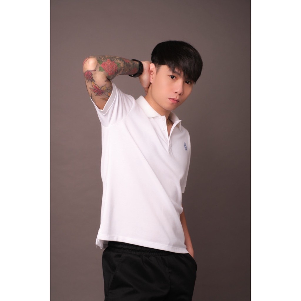 Áo Polo Eleven Original Basic (Trắng) - Chất lượng cao