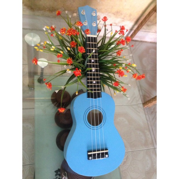 Ukulele đàn guitar mini đa sắc màu tặng hướng dẫn tự học