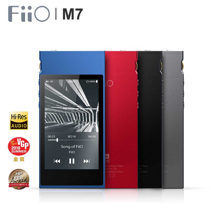 Máy nghe nhạc Lossless Bluetooth FiiO M7 (Tặng kèm thẻ nhớ 16GB)