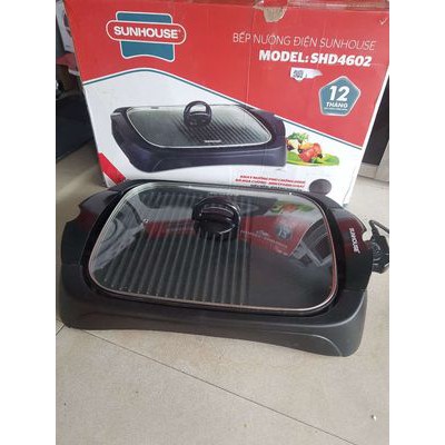 Bếp nướng điện SUNHOUSE SHD4602 - 2000W ✅ Bảo Hành Chính Hãng 12 Tháng