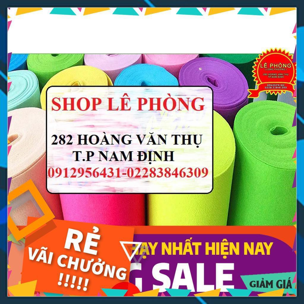 [BÁN CHẠY]  [ Mầm Non ] VẢI DẠ NỈ khổ 90*90 cm ( Inb shop để chọn màu )