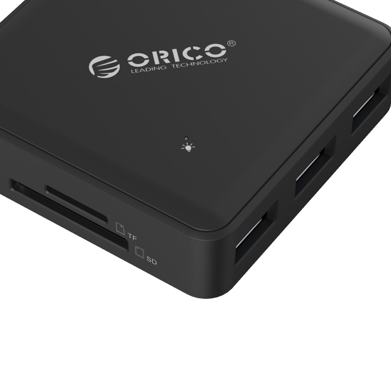 Đầu đọc thẻ nhớ ORICO TF / SD USB3.0 5gbps 5 cổng OTG chuyên dụng cho Laptop (C3TS) ORICO