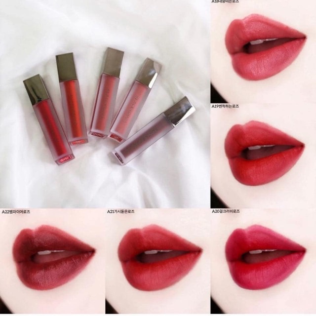 SON BLACK ROUGE AIRFIT VELVET (A01-A20) | BigBuy360 - bigbuy360.vn