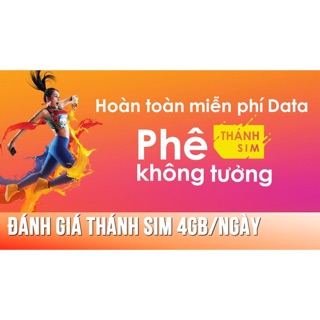 Siêu thánh sim 4GB/ngày Việt Nam Mobile