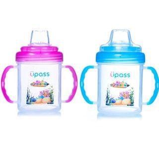 Cốc tập uống hai tay cầm đầu mềm 200ml UPASS - UP0737Y