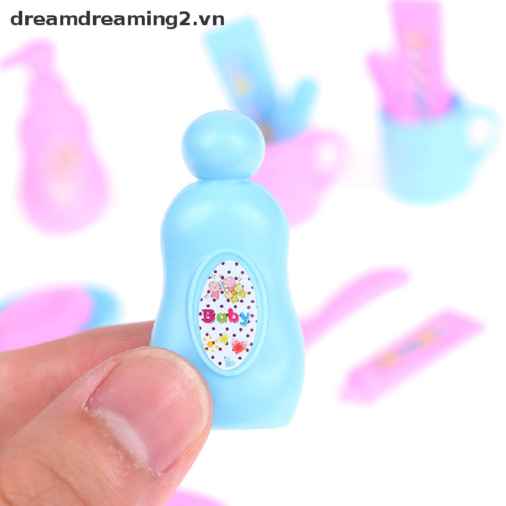 Bàn Chải Đánh Răng Mini 1 / 6 1 / 12 Cho Búp Bê