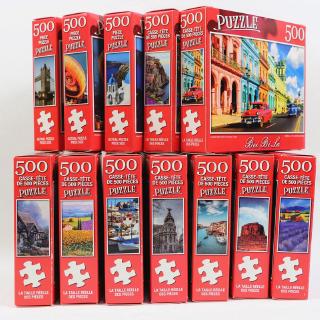 Bộ Đồ Chơi Xếp Hình 500 Miếng Cho Bé