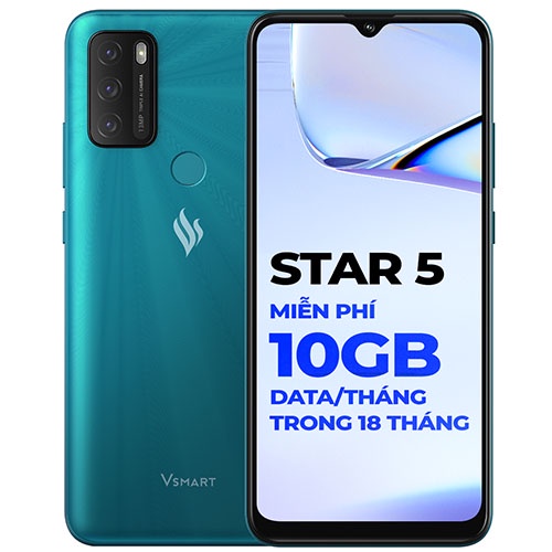 [Mã SKAMA07 giảm 8% đơn 250k]Điện thoại Vsmart Star 5 (3GB/64GB) Hàng Mơi Nguyên Hộp - Bảo Hành Chính Hãng