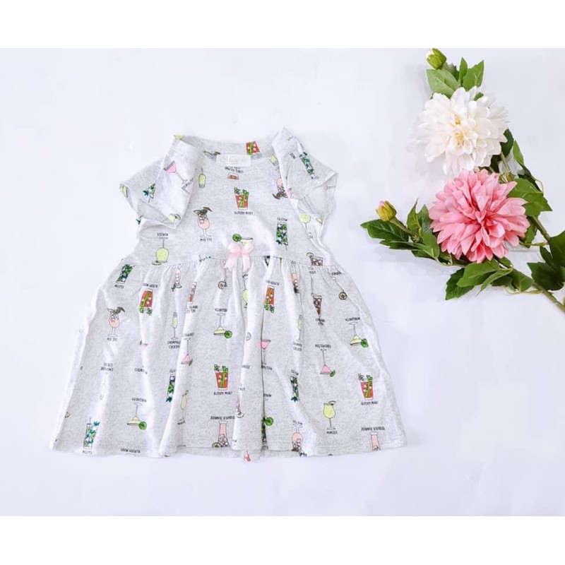 Váy cotton xuất dư bé gái