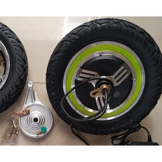 Động cơ Scooter bánh 30cm, cỡ 12 inch, chế xe 2-3-4 bánh , xe đầu kéo người kt, xe người già