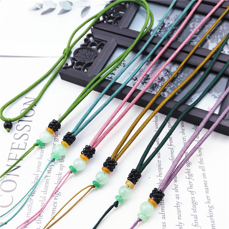 Dây chuyền chuỗi hạt ngọc bích 8MM