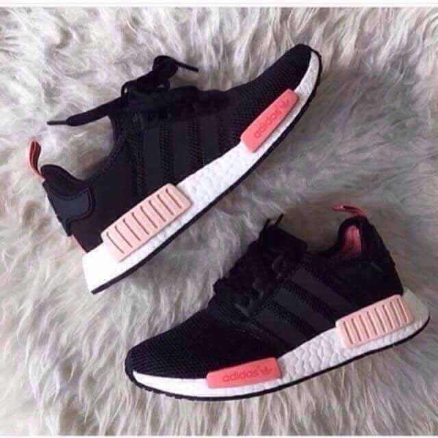 Giày Thể Thao Sneaker nmd đen hồng_Nhungrose