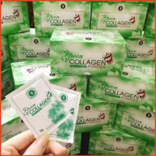 Diệp lục collagen chính hãng hộp 30 gói