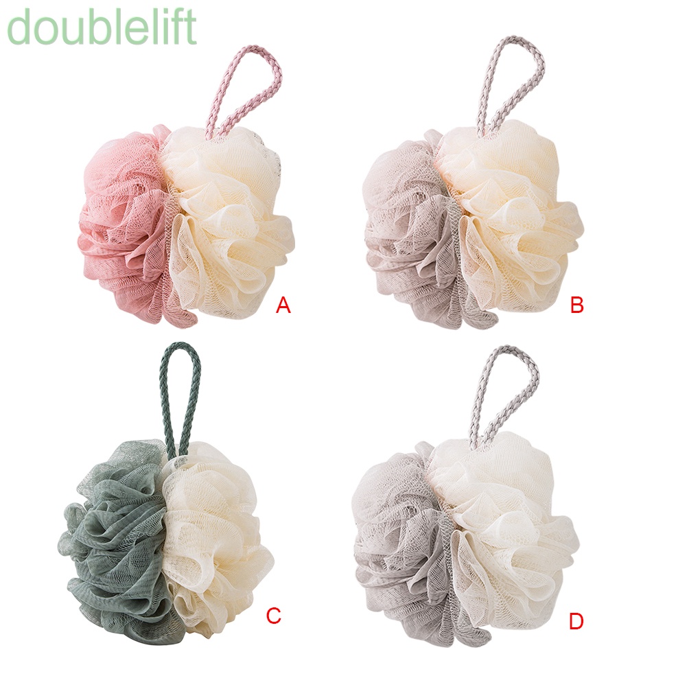 Bông tắm vệ sinh cơ thể bằng lưới 11cm nhiều màu sắc tiện lợi khi đi du lịch