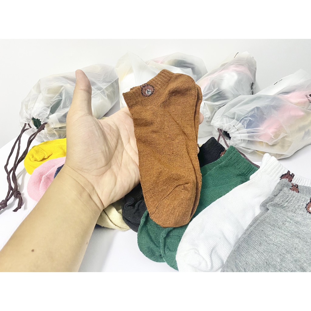 Vớ nam - nữ nhiều màu sắc hình gấu Tata ( Tất Nam Nữ)