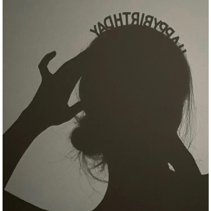 Băng đô cài tóc hình chữ Happy Birthday đính đá long lanh cho nữ