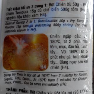 [HCM] Bột Chiên Xù TAIKY 65g