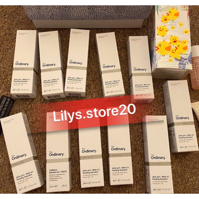 The Ordinary AHA 30% + BHA 2% peeling solution - Tẩy tế bào chết hoá học The Ordinary