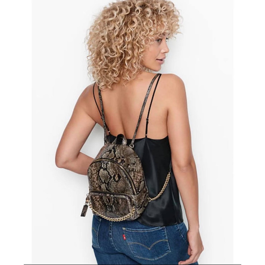 Ba lô - Balo Victoria’s Secret small backpack 25x20x10cm