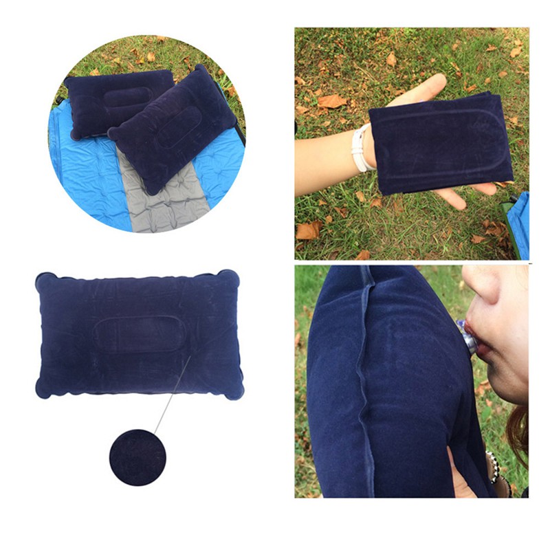 Gối hơi siêu nhẹ có thể gập lại thích hợp cho khi đi du lịch