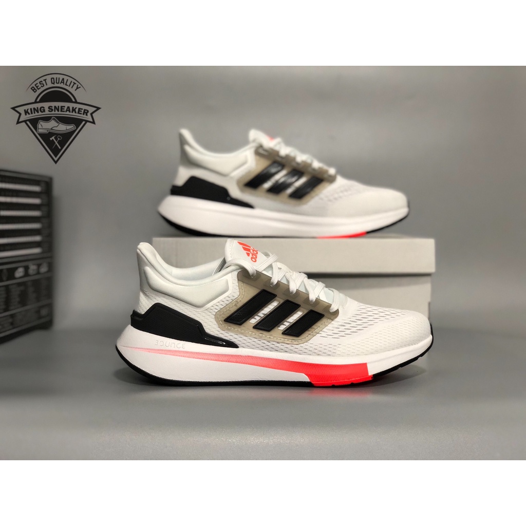 [FULL BOX] Giày Thể Thao Nam Adidas EQ Bản Mới Nhất 2021- Trắng Đỏ - Đi Làm Đi Chơi Đi Tập Đều rất đẹp