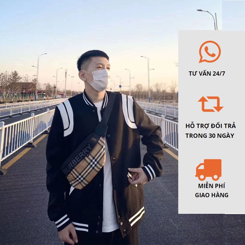 Áo Khoác Bóng Chày Nam Nữ Form Dáng Unisex, Áo Bomber MT Group.